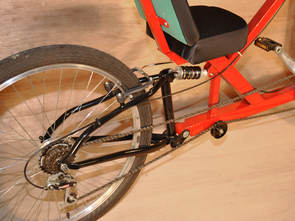 DutchMan Cargo Bike - chain guides